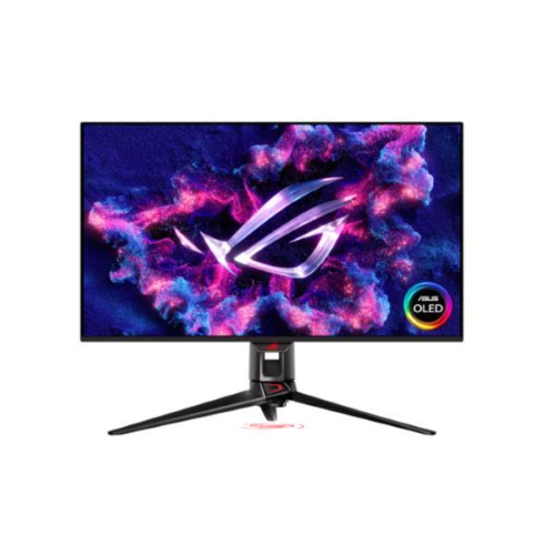 ASUS ROG Swift OLED PG32UCDP - Monitor OLED - gaming - 32" (31.5" visualizzabile) - 3840 x 2160 4K @ 240 Hz - 1300 cd/m² - 1500000:1 - DisplayHDR 400 True Black - 0.03 ms - 2xHDMI, DisplayPort, USB-C - nero